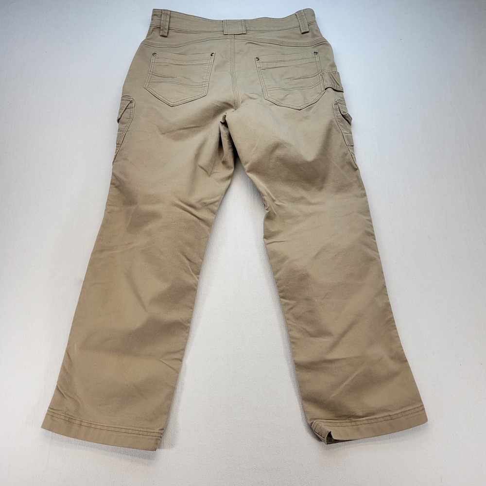 Duluth Trading Co Fire Hose Pants Mens 32x30 Tan Straight Coolmax Canvas Utility - Picture 3 of 11